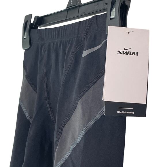 Nike Men's Hydrastrong Vex Colorblock Jammer black/ grey size 24 $58 - Picture 9 of 10